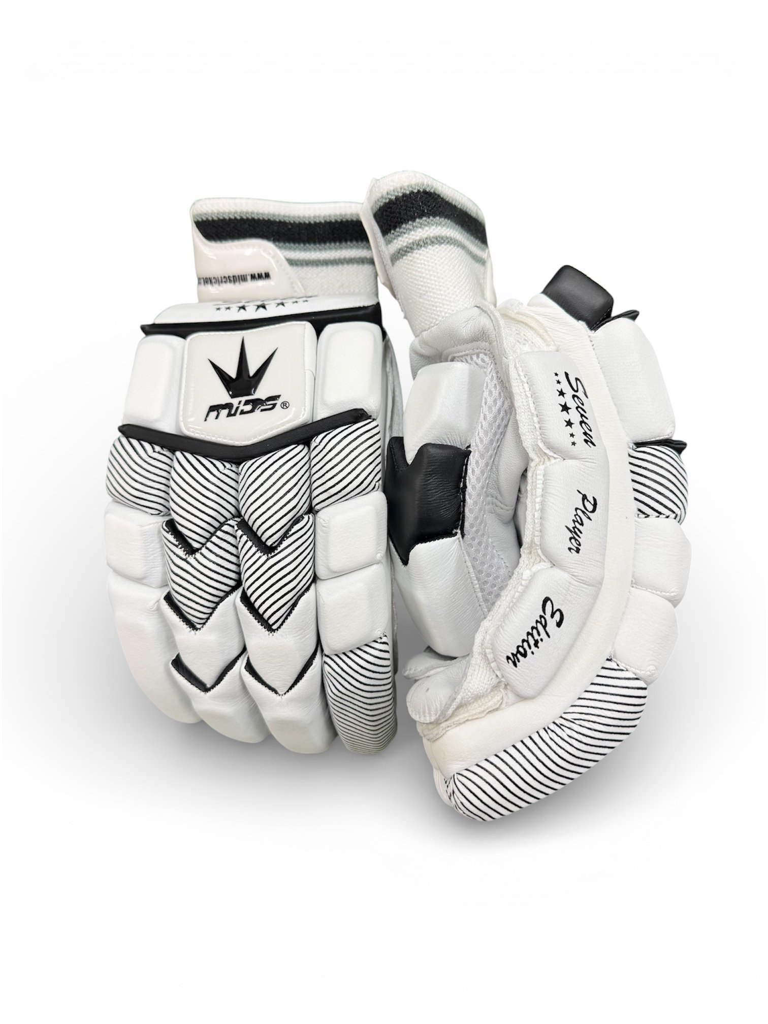 Mids Legacy 7 Stars Cricket Batting Gloves (Mens LH)